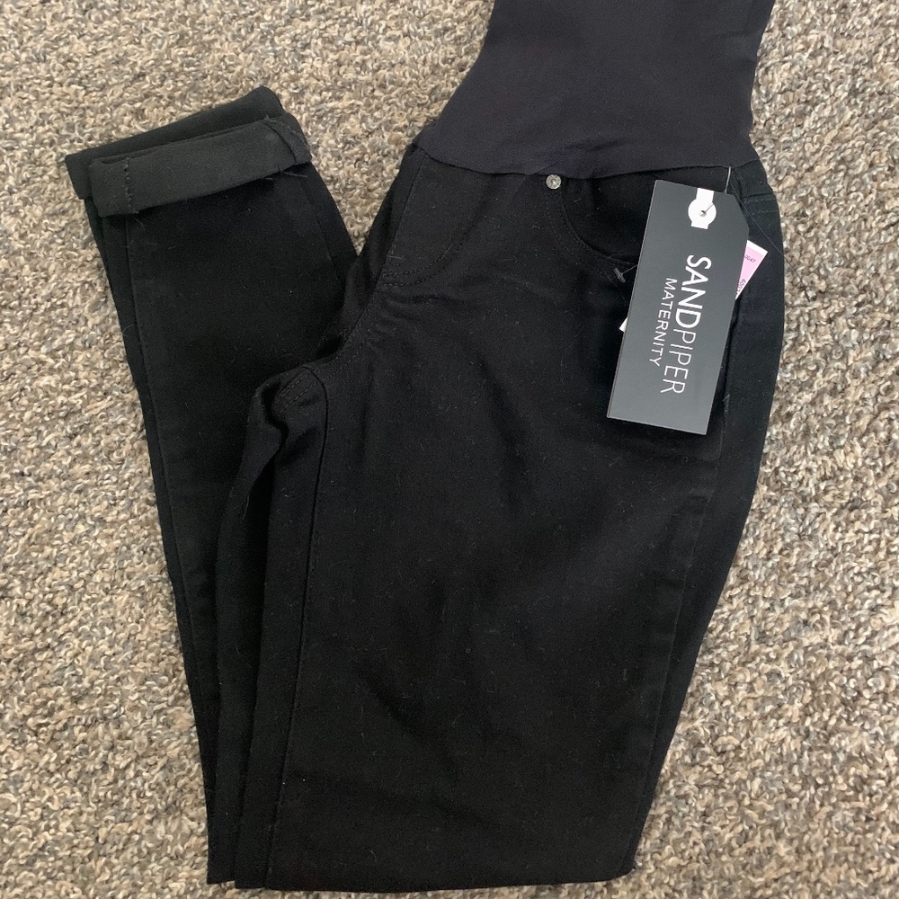 NWT Black Maternity Jeans
